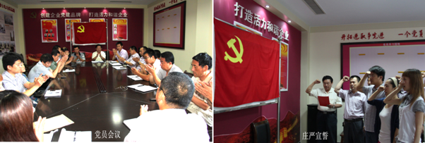 集團(tuán)黨支部召開全體黨員大會(huì) 四名預(yù)備黨員順利轉(zhuǎn)正